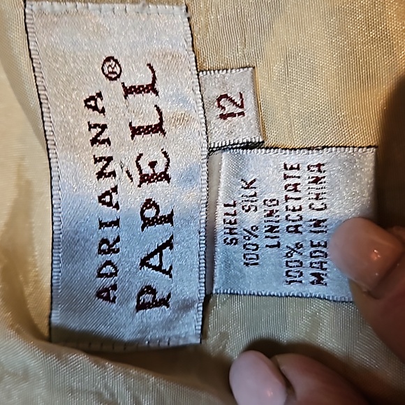 LIKE NEW "ADRIANNA PAPELL" BUSINESS CASUAL SLEEVELESS TOP! SZ 12 - Picture 2 of 9